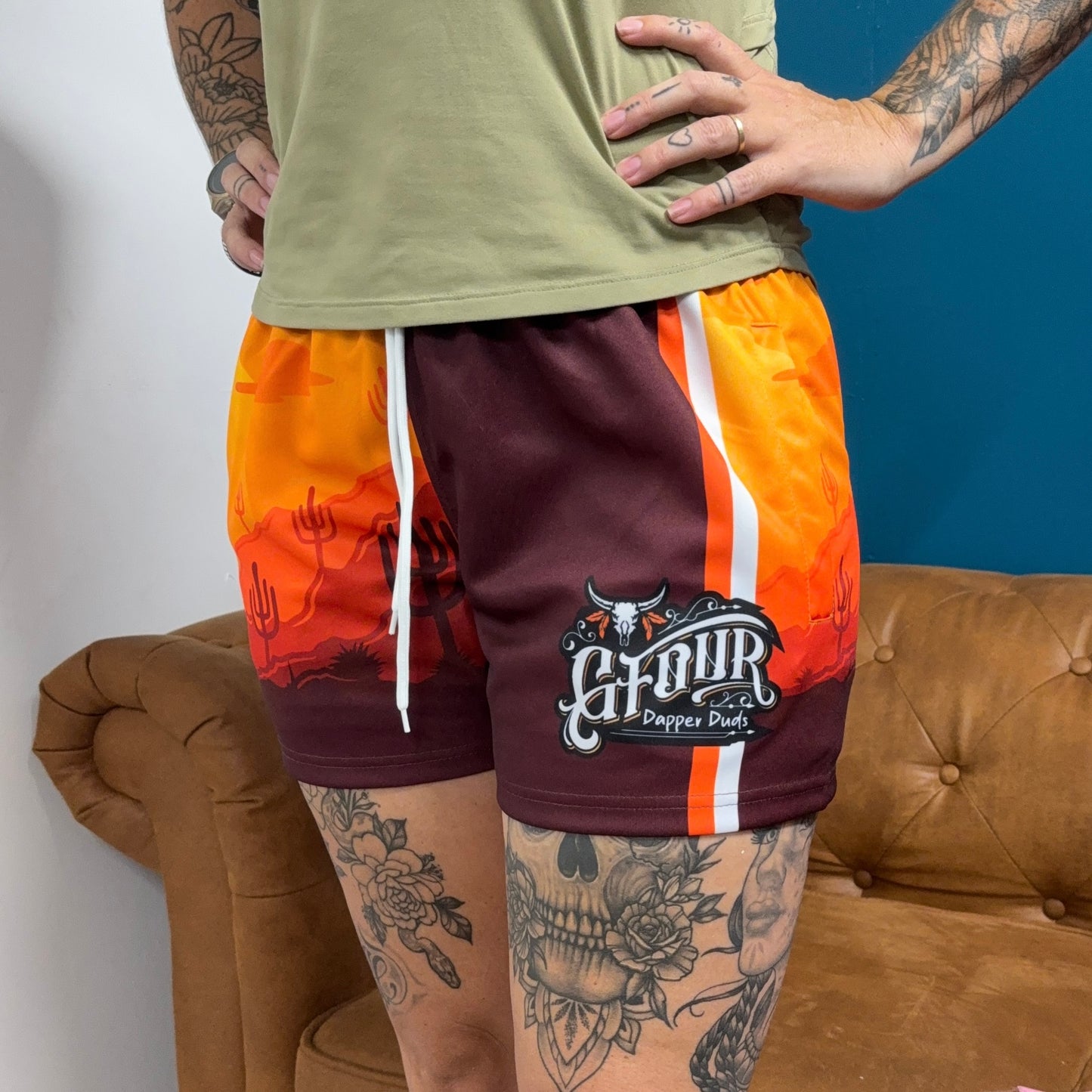 Unisex Footy Shorts - “Cactus Jack”