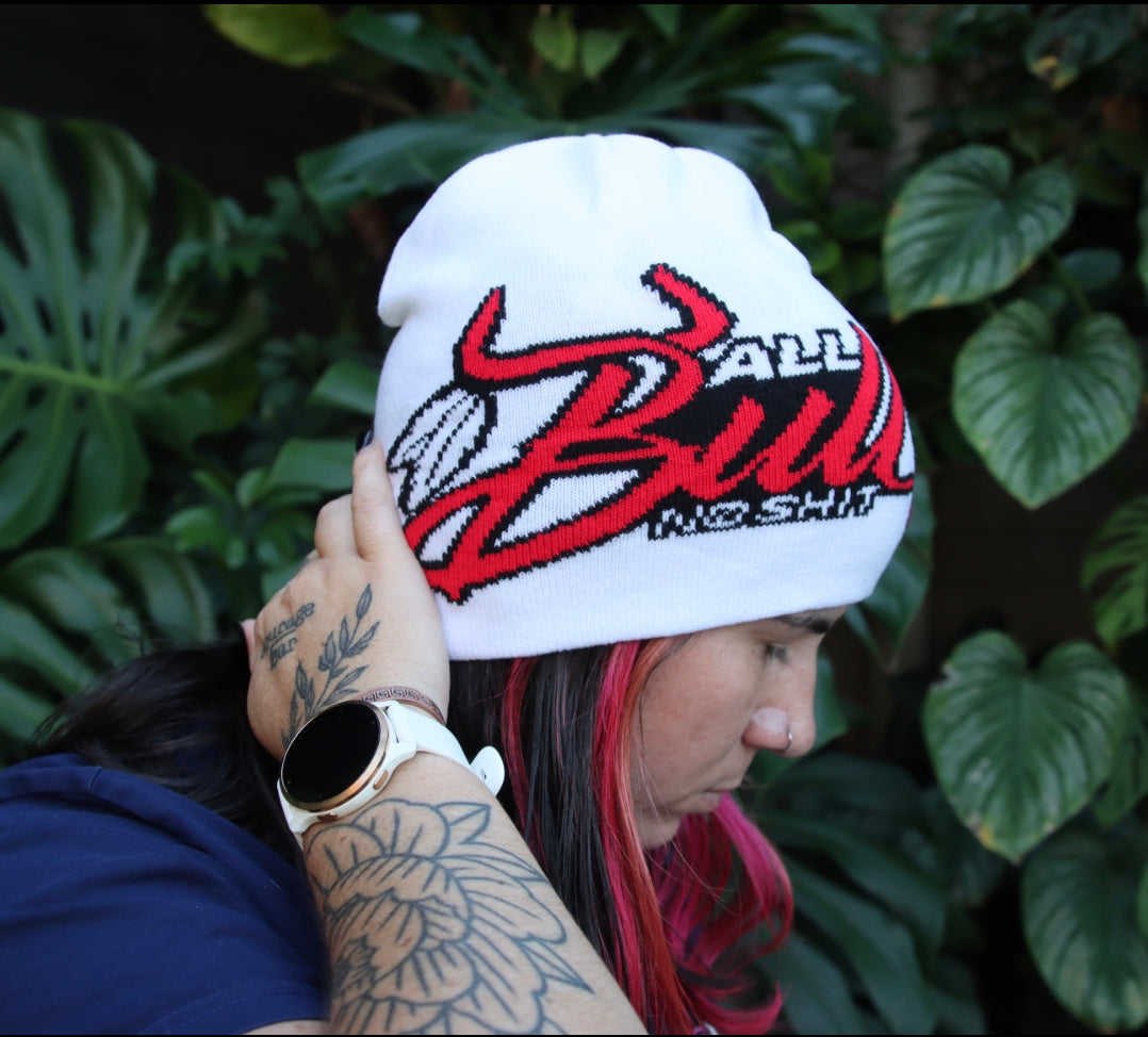 ABNS Beanie - White