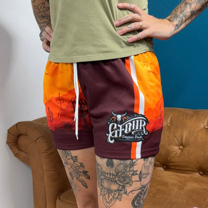 Unisex Footy Shorts - “Cactus Jack”