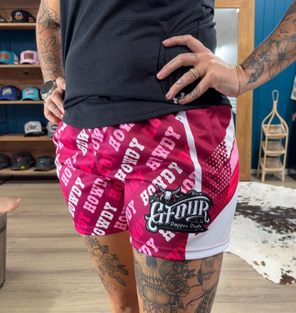 Unisex Footy Shorts - “Howdy” 2.0