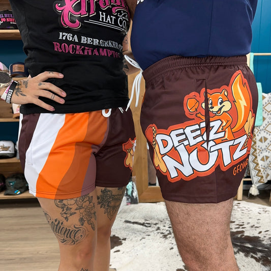 Unisex Footy Shorts - “Deez Nutz"