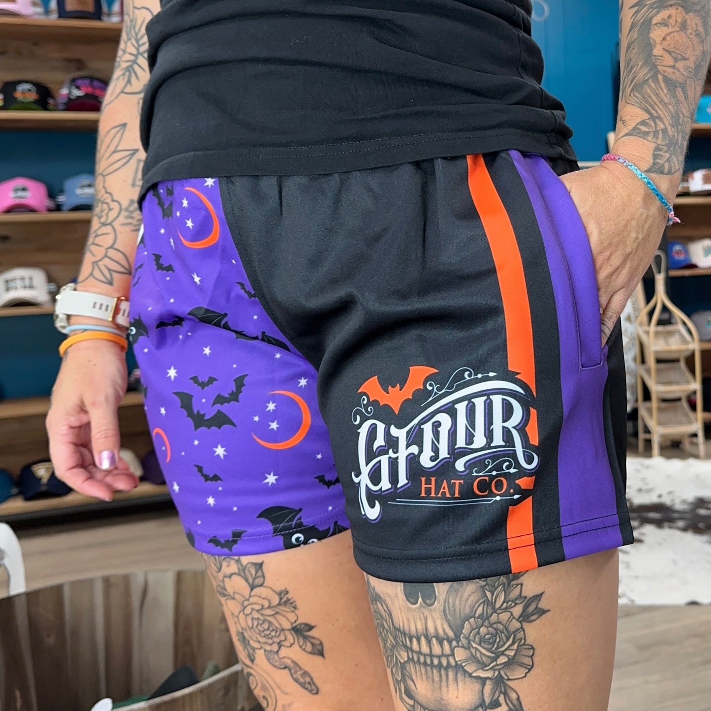 Unisex Footy Shorts -  Halloween '24