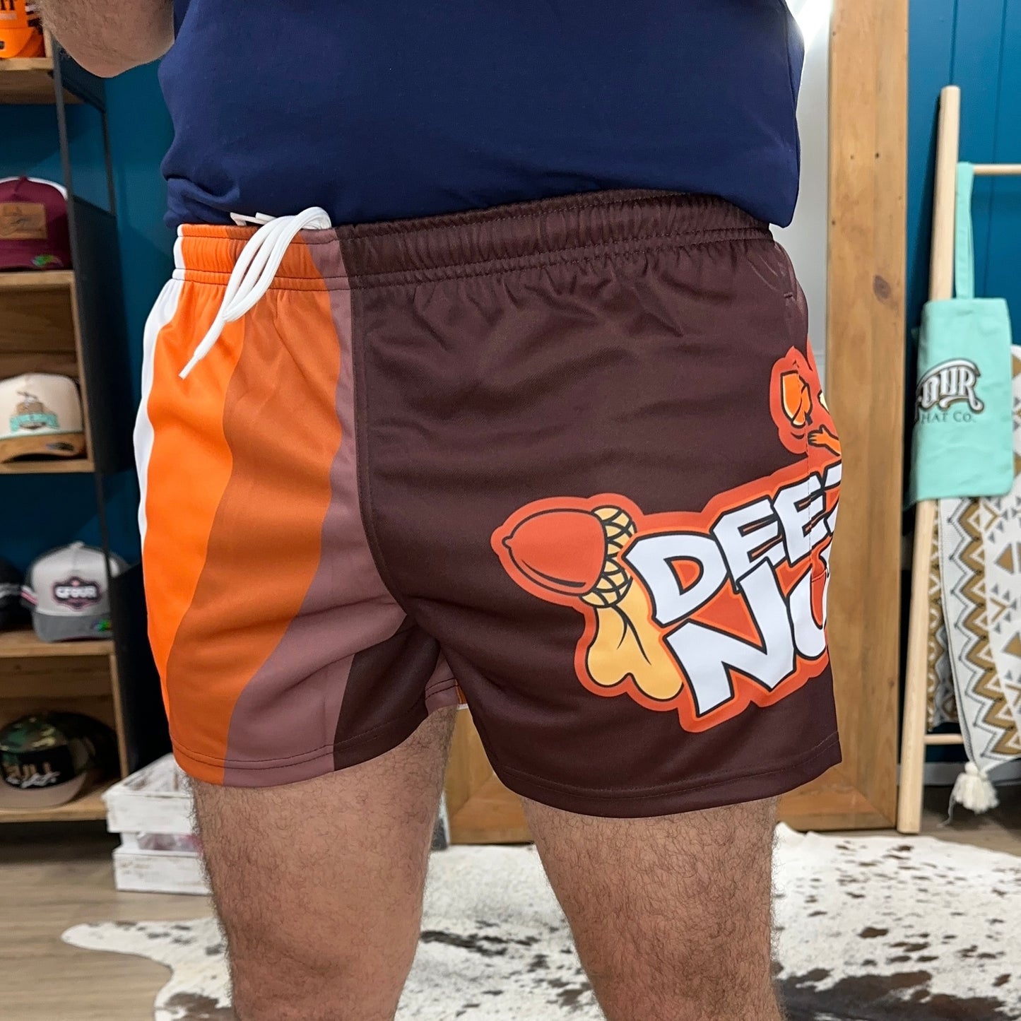 Unisex Footy Shorts - “Deez Nutz"