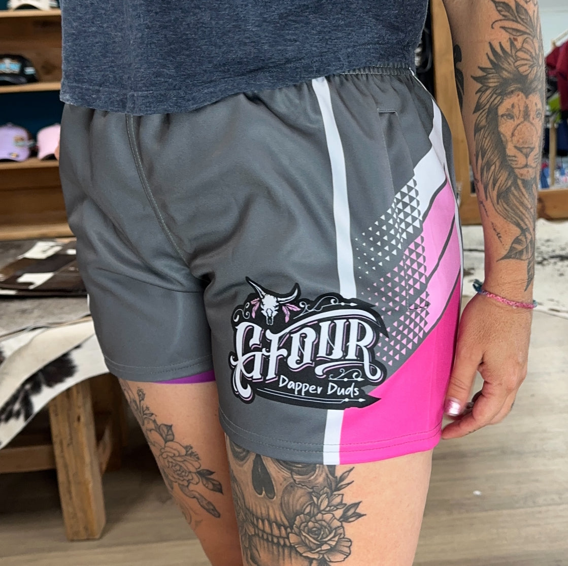 Unisex Footy Shorts - “Foxtrot"