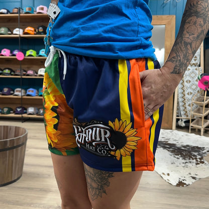 Unisex Footy Shorts - “Homestead” - GFOUR HAT CO.