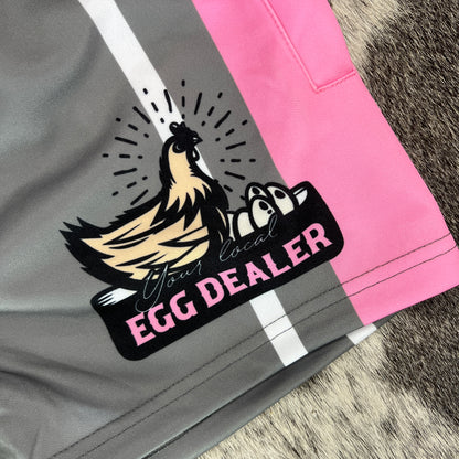 Unisex Footy Shorts - “Egg Dealer" 2.0