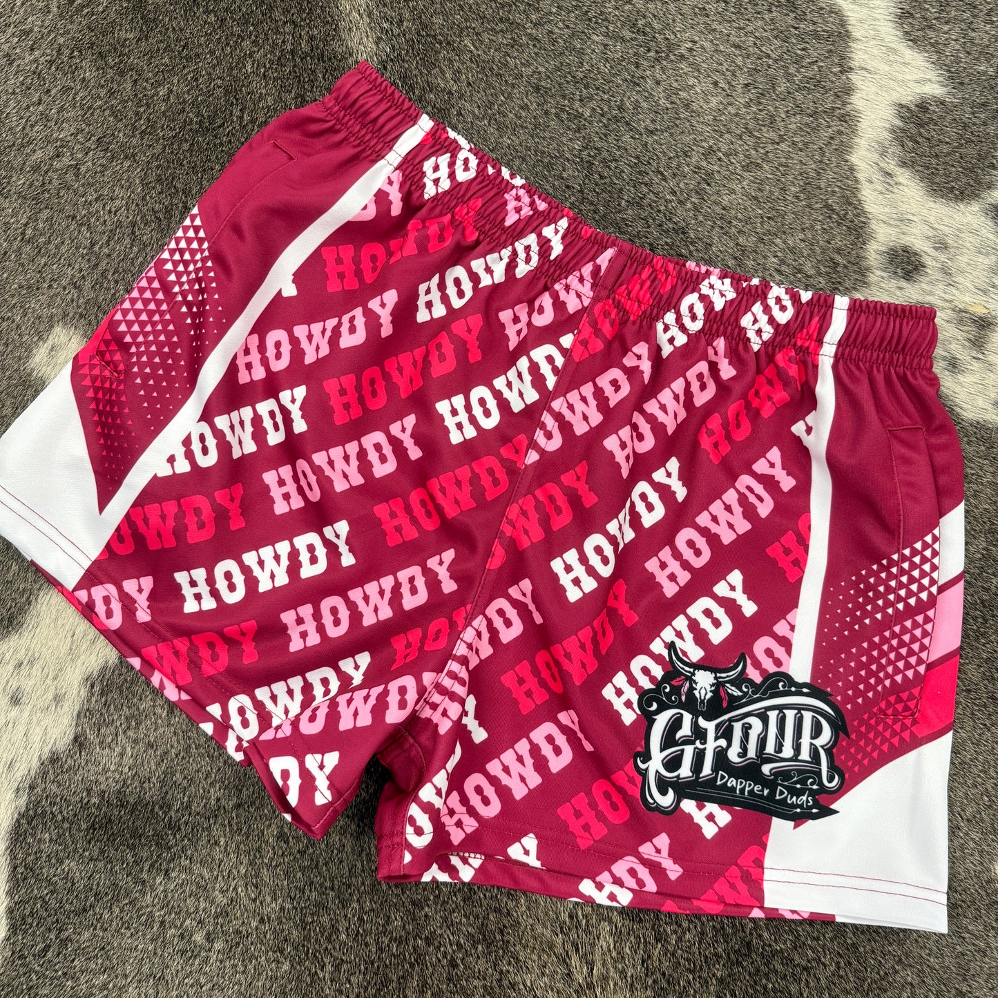 Unisex Footy Shorts - “Howdy” 2.0