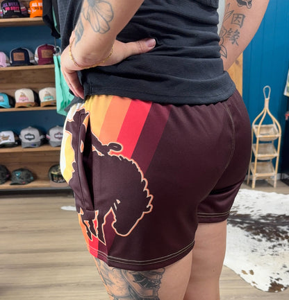 Unisex Footy Shorts - “Rodeo Retro”