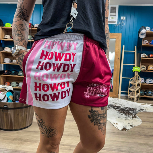 Footy Shorts - “Howdy”