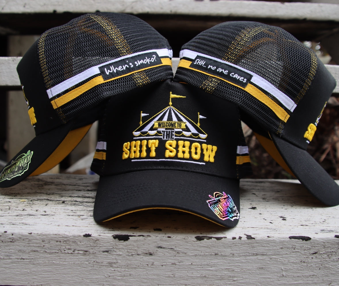 "Shit Show" - Black/Yellow