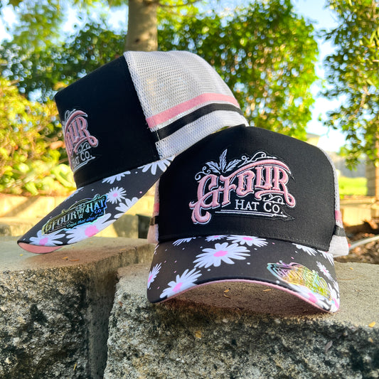 Daisy 6’s - Pink - GFOUR HAT CO.