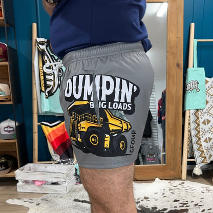 Unisex Footy Shorts - “Dumpin' Big Loads"