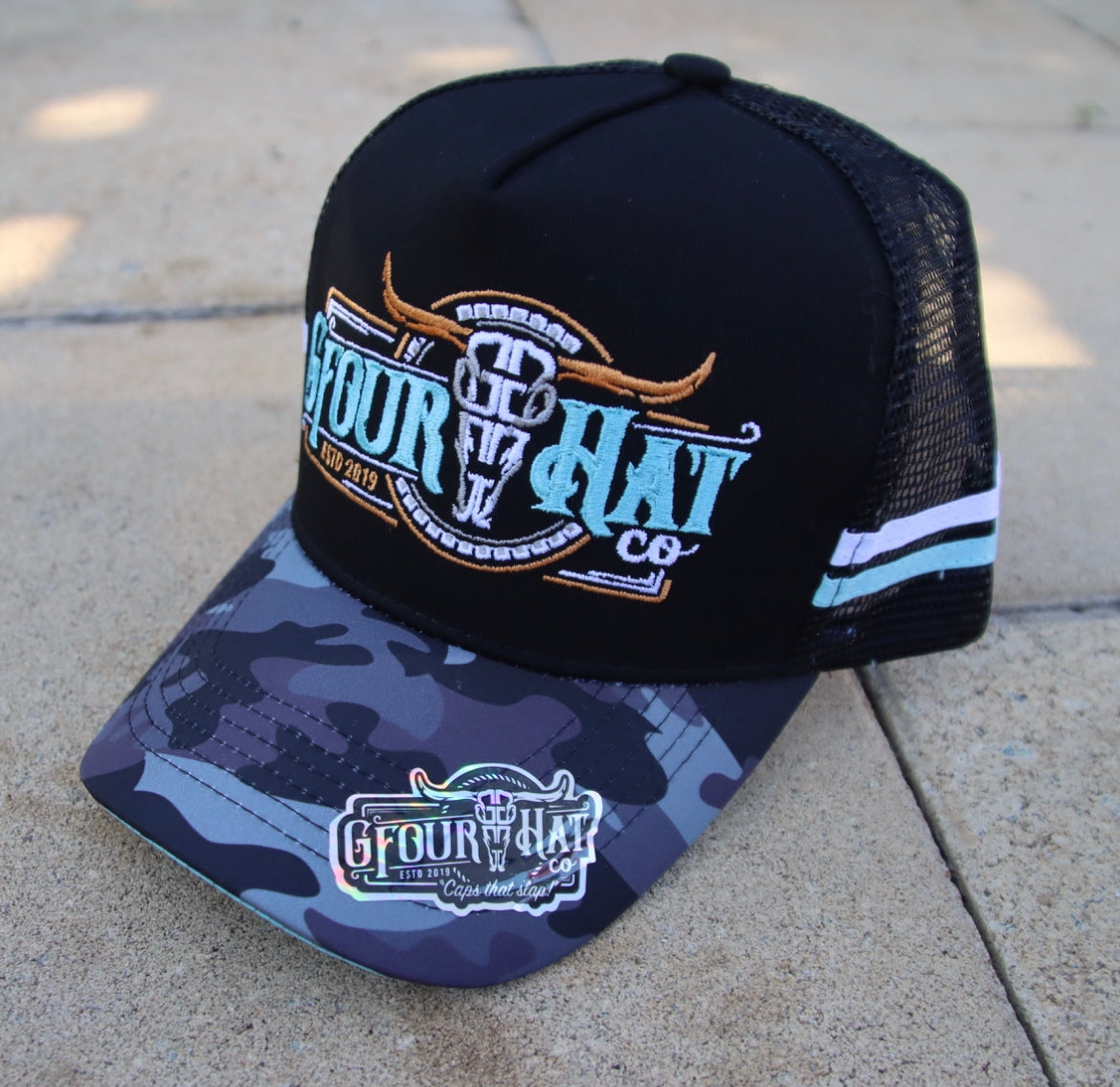 STEALTH CAMO - “Dodger” - GFOUR HAT CO.