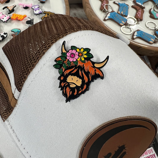 Enamel Pin - Cow - GFOUR HAT CO.