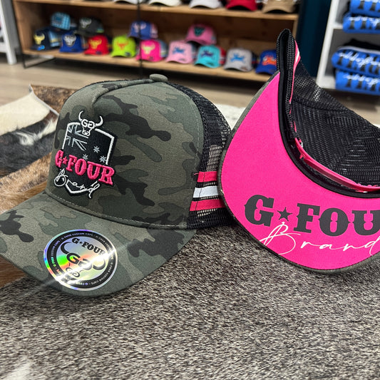 "Obsessive Camo Disorder" - OCD Pink (CLEAN VERSION) - GFOUR HAT CO.