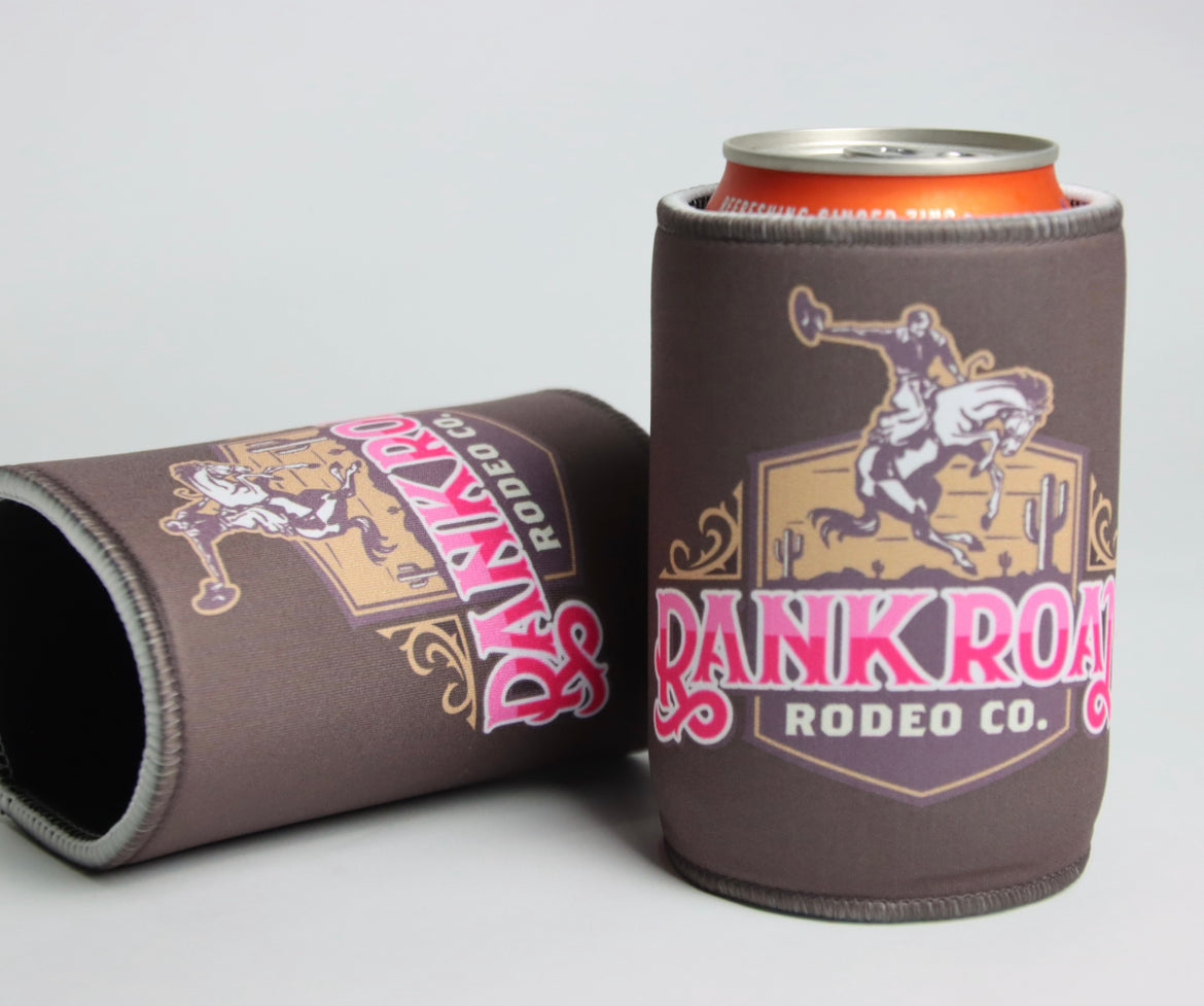 Stubby Cooler - Rank Roan Retro Pink