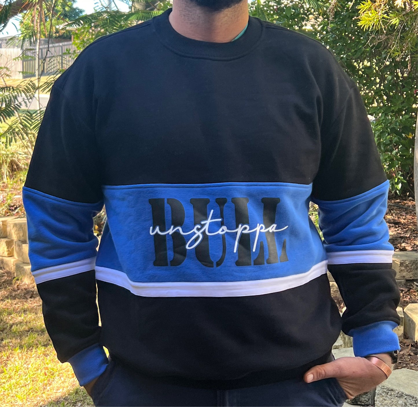 UnstoppaBULL Sweater - Black/Blue