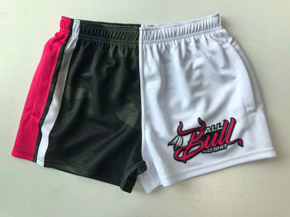 Footy Shorts - ABNS Camo/Pink
