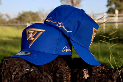 “Empire” - Sapphire Blue/Champagne - GFOUR HAT CO.