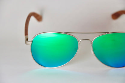 Sunglasses - “Maverick” Green