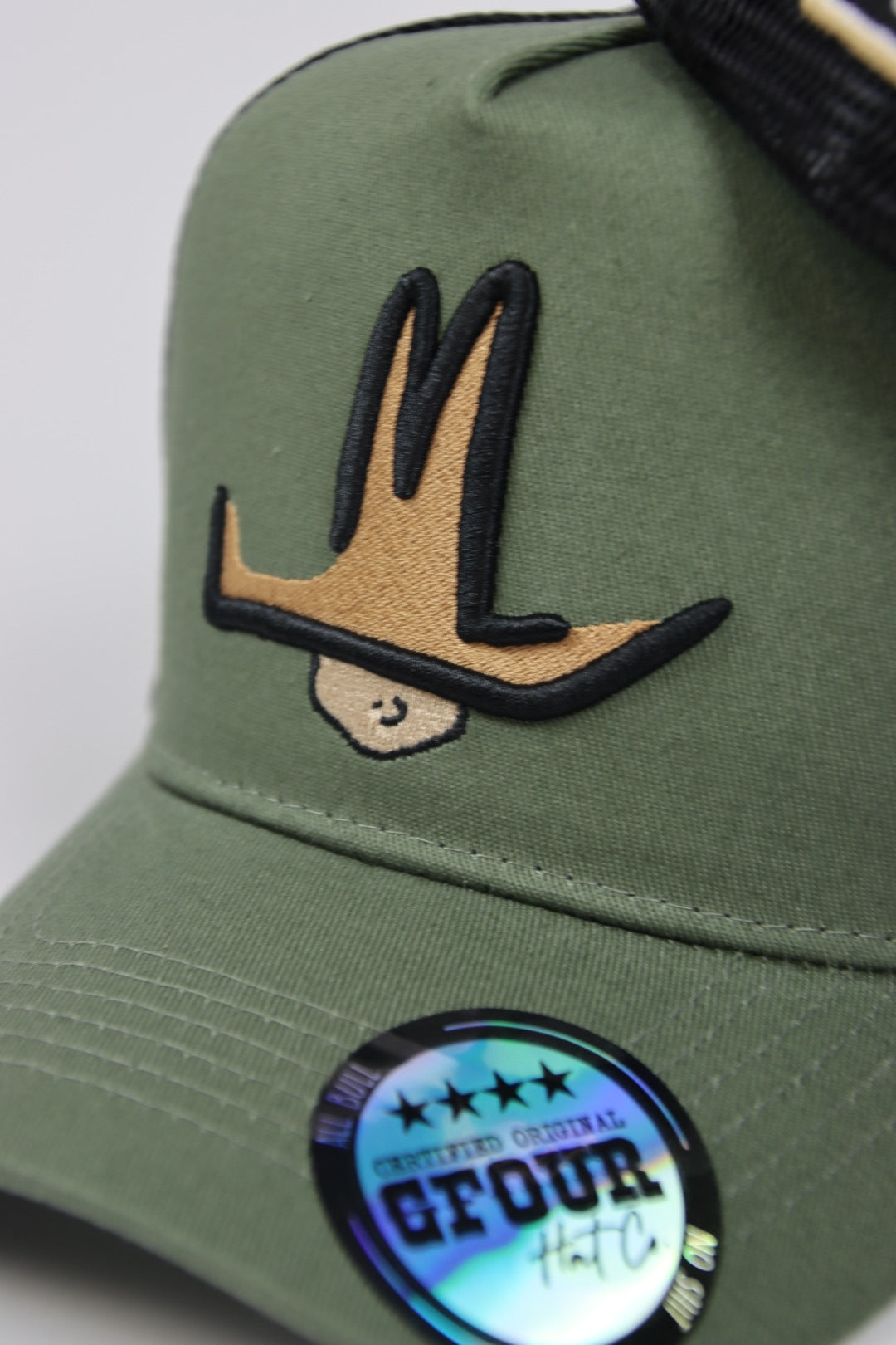 Big Hat” - Olive – GFOUR HAT CO.