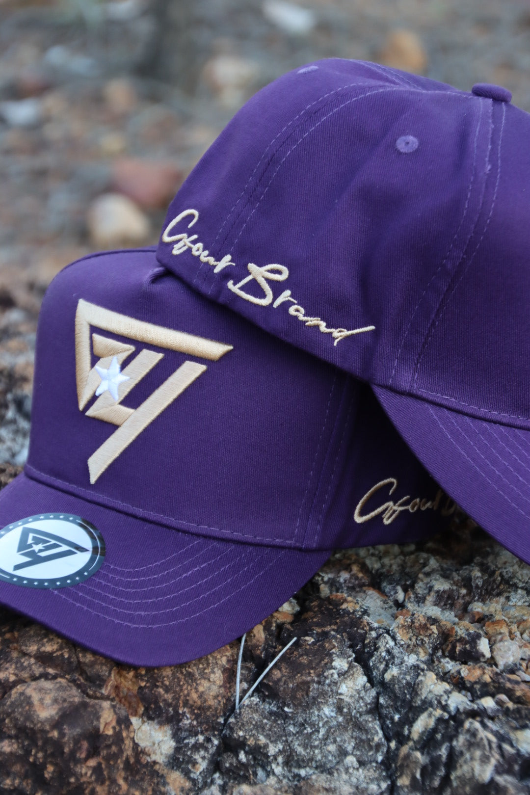 “Empire” - Russian Violet/Champagne - GFOUR HAT CO.