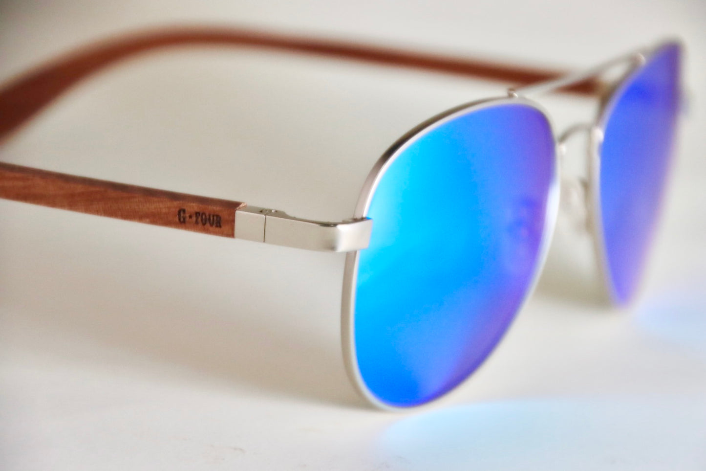 Sunglasses - “Maverick” Ice Blue
