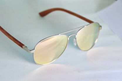 Sunglasses - “Maverick” Rose Gold