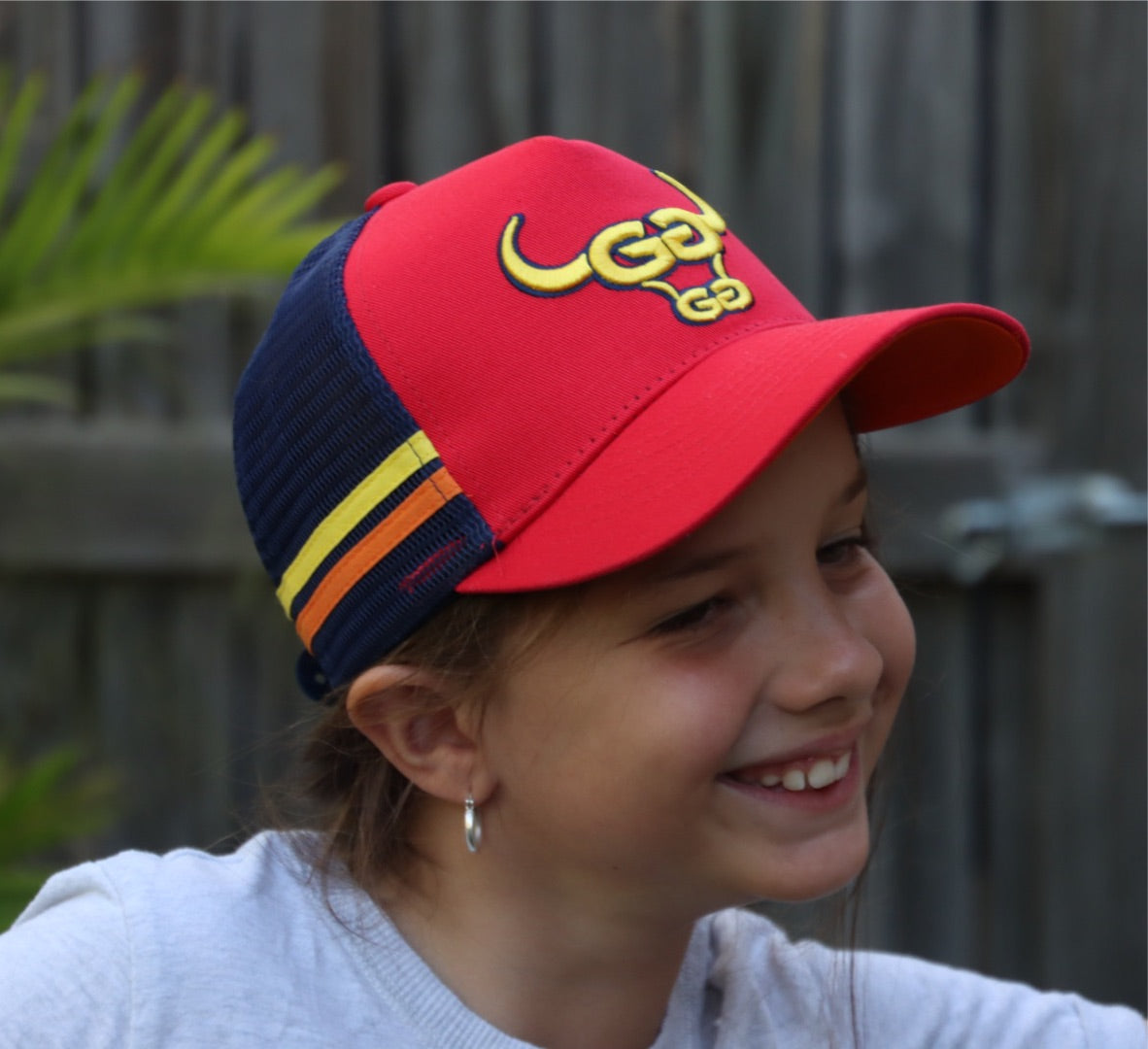 “Junior” - Red/Yellow - GFOUR HAT CO.