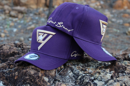 “Empire” - Russian Violet/Champagne - GFOUR HAT CO.