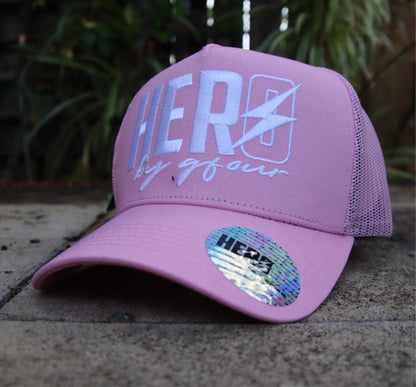 “HERo” Trucker - Light Pink